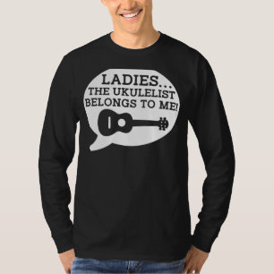 Strum Up Smiles with Ladies Belongs to Me Ukulelis T-Shirt