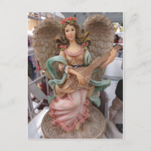 Strumming Angel Postcard