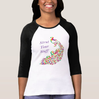 Strut Your Stuff Beautiful Peacock T-Shirt