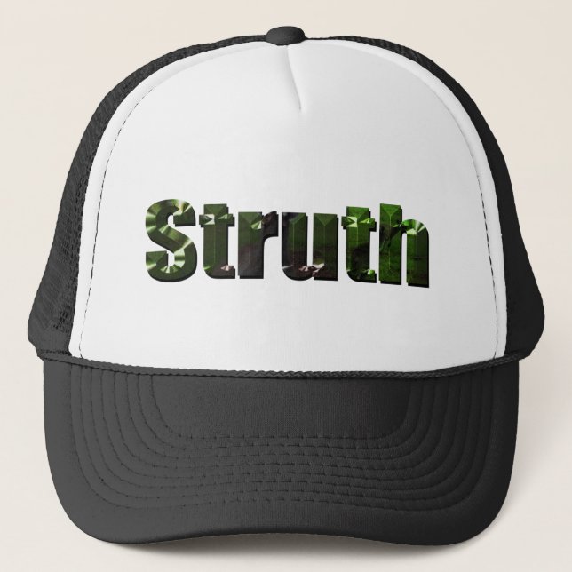 Struth ! Aussie Slang Word, Trucker Hat (Front)