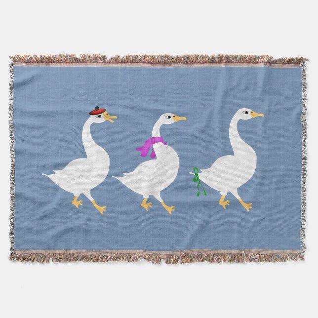 Struttin' Throw Blanket (Front)