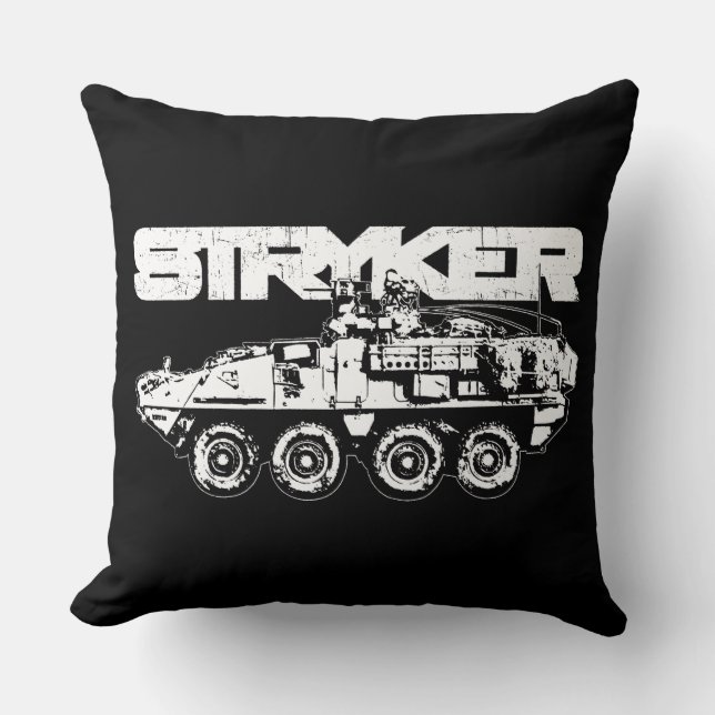 Stryker Grade A Cotton Throw Pillow 20x20 (Front)