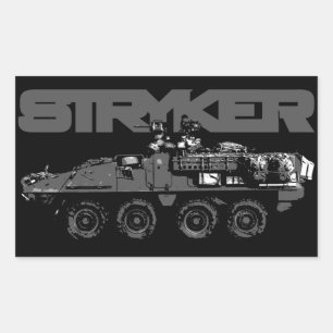 Stryker Rectangle Stickers