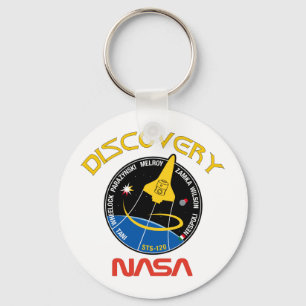 STS 120 Discovery Keychain