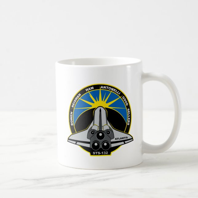STS 132 Atlantis Coffee Mug (Right)