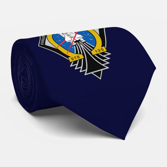 STS 135 Atlantis Final Flight Tie (Rolled)