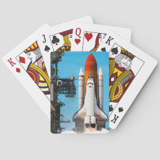 STS-135 Space Shuttle Atlantis Lifting Off Playing Cards