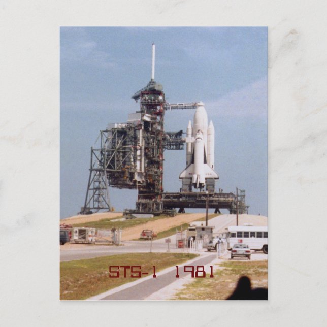 STS-1 1981 postcard (Front)