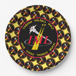 STS-65 Mission Insignia  Paper Plate