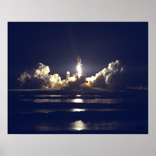 STS-86 Launch Poster