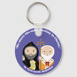 Sts. Cyril and Methodius Keychain