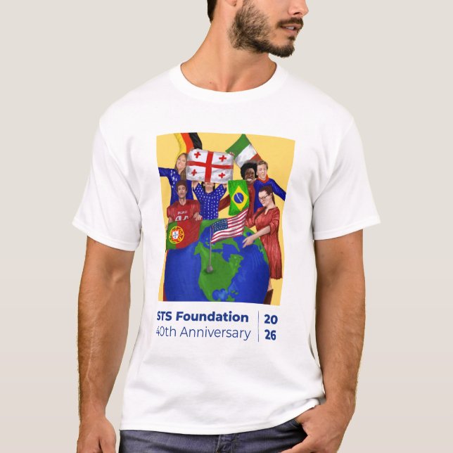 STS Foundation 40th Anniversary Men's T-Shirt (Devant)