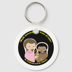 Sts. Perpetua and Felicity Keychain