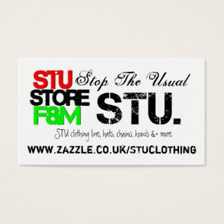 STU. Magasin Promotion des cartes d'achat