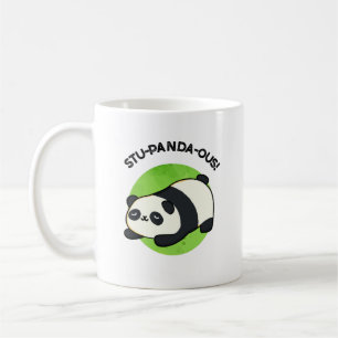 Stu-panda-ous Funny Panda Pun Coffee Mug