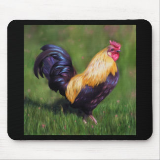 (Stuart Bantam Rooster Mouse Pad