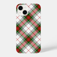 Stuart / Stewart Red Green White Plaid
