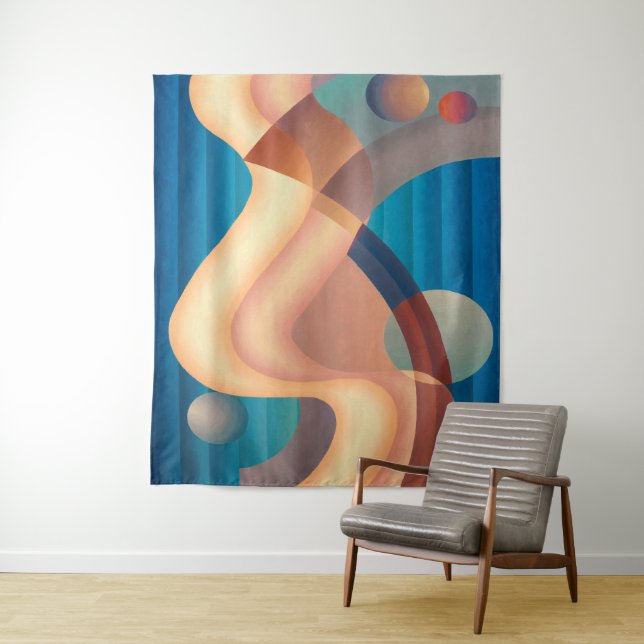 Stuart Walker - Composition no. 61 Tapestry (In Situ)