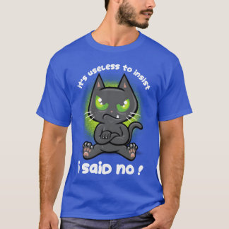 Stubborn cat retro T-Shirt