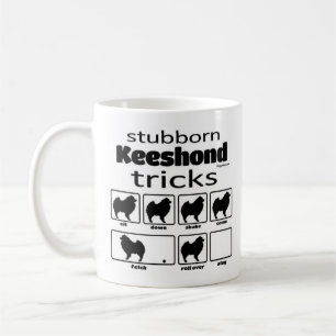 Stubborn Keeshond Tricks Coffee Mug