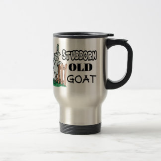 Stubborn Old Goat Travel Mug