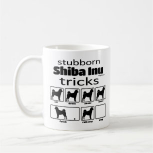 Stubborn Shiba Inu Tricks Coffee Mug
