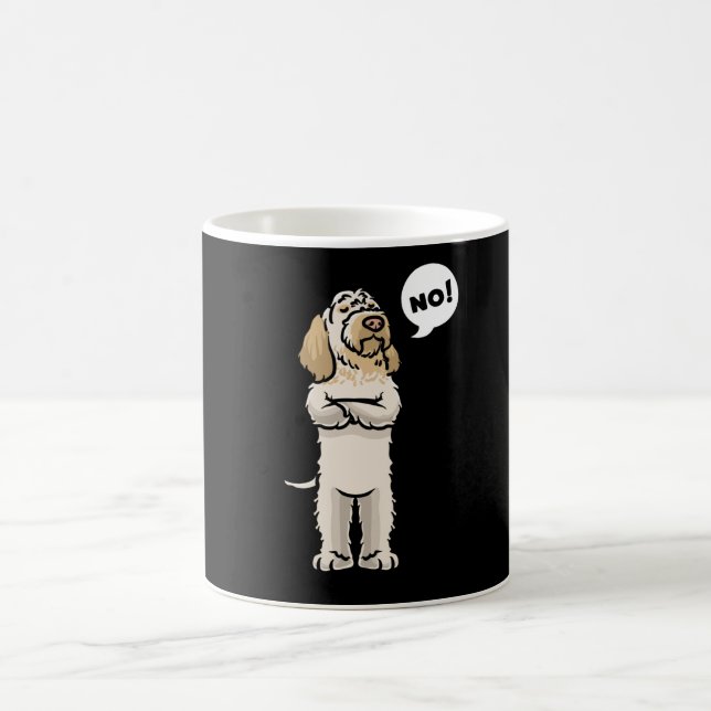 Stubborn Spinone Italiano Dog Coffee Mug (Center)
