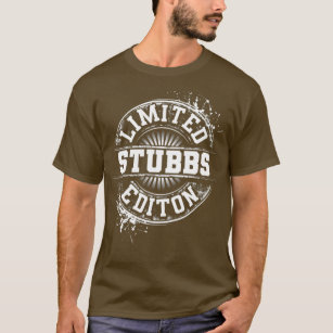 STUBBS Funny Surname Family Tree Birthday Gift T-Shirt