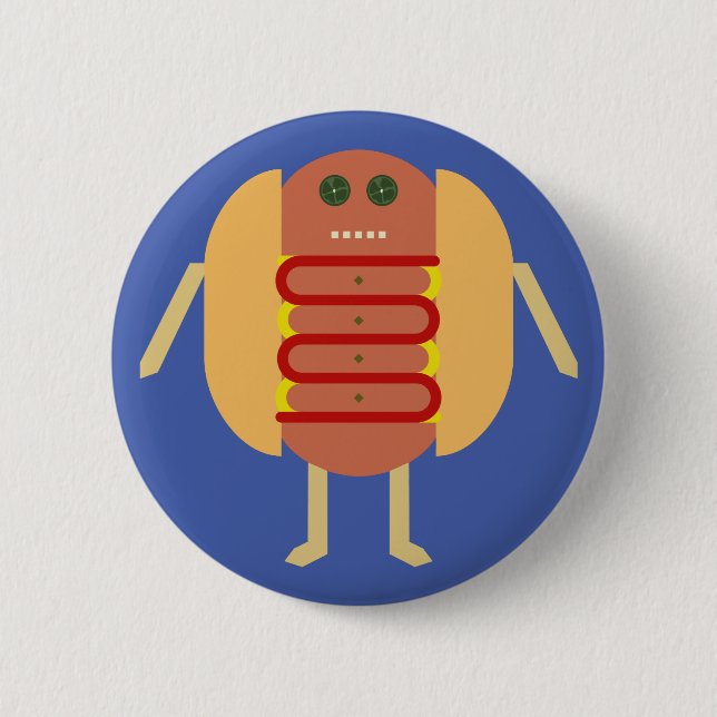 Stubby Lil Weenie 2 Inch Round Button (Front)