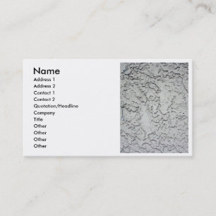 Stucco plaster wall background texture business card