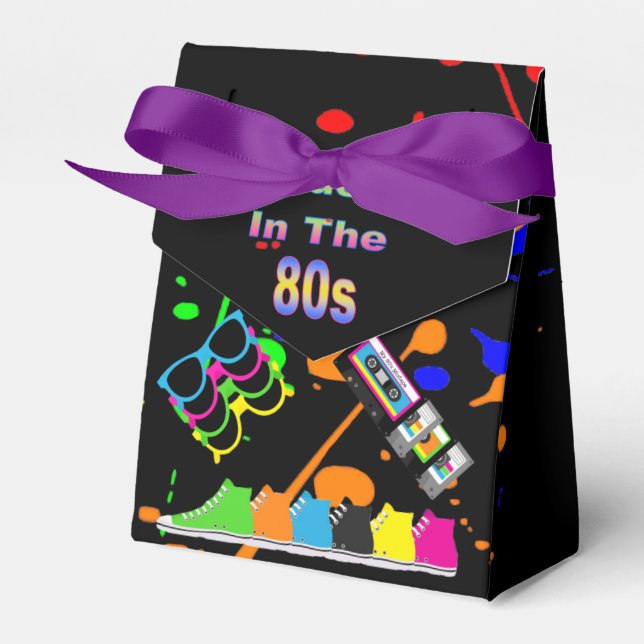 Stuck in the 80s favor box (Front Side)