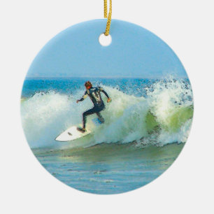 Stuck in the Wash Ceramic Ornament