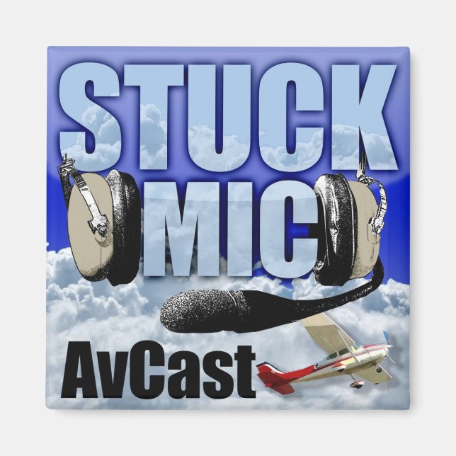 Stuck Mic AvCast Magnet (Front)