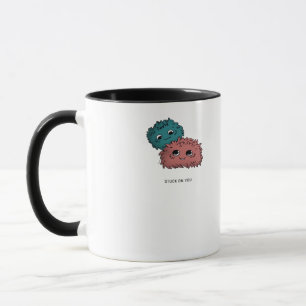Stuck On You Minimal Heartfelt Design  Mug