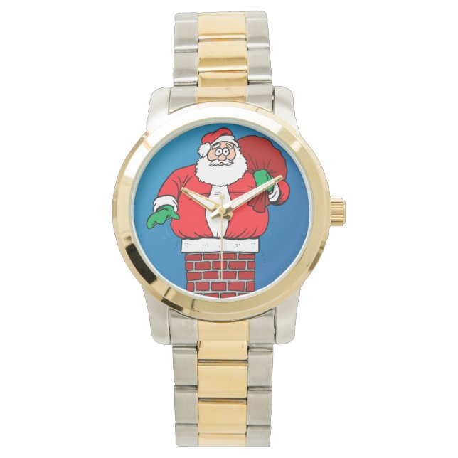 Stuck Santa (Customize it!) Watch (Front)