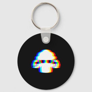 Stud Muffin Funny Muffin Varwave Edm Cyber Glitch Keychain