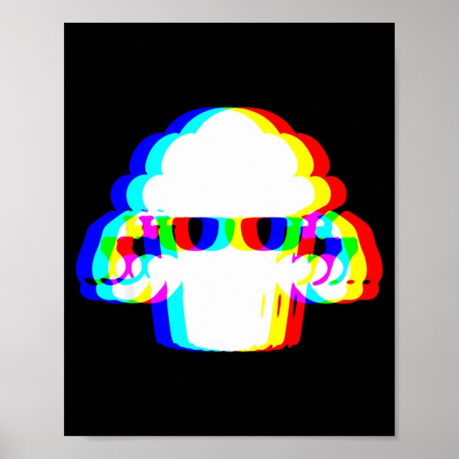 Stud Muffin Funny Muffin Varwave Edm Cyber Glitch  Poster (Front)
