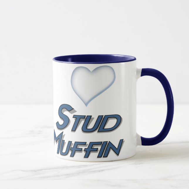 Stud Muffin Humour Mug (Right)