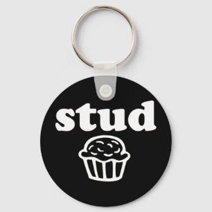 Stud Muffin Keychain