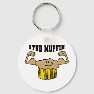 Stud Muffin Keychain