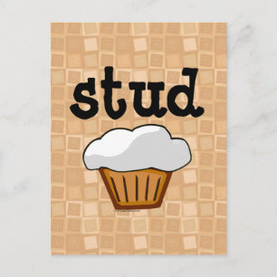 Stud Muffin Postcard