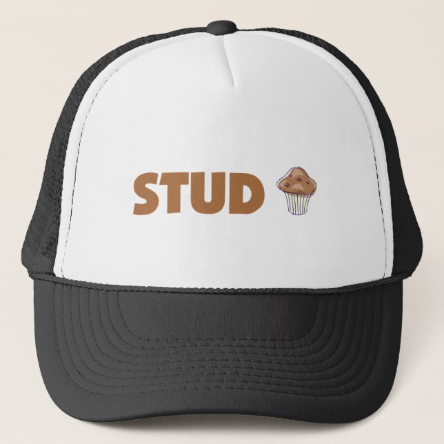 Stud Muffin Trucker Hat (Front)