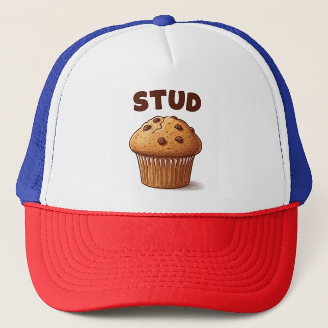 Stud Muffin Trucker Hat (Front)