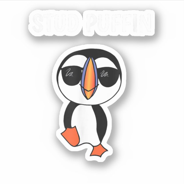 Stud Puffin Funny Bird (Front)