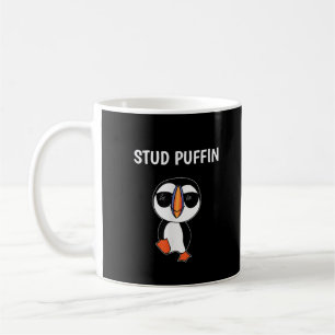 Stud Puffin Funny Bird Coffee Mug
