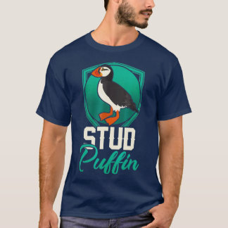Stud Puffin Seabird Animal Lover Gift T-Shirt