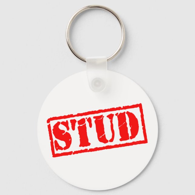 Stud Stamp Keychain (Front)