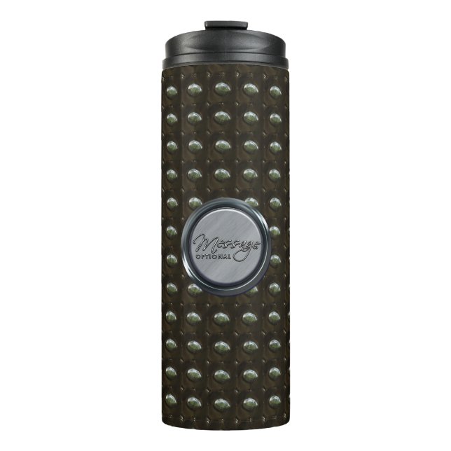 Studded Leather 2 Options Thermal Tumblers (Front)