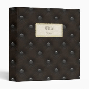 Studded Leather Armour Binder