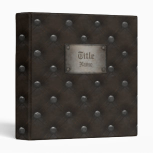 Studded Leather Armour With Plaque Binder